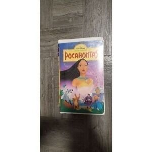Pocahontas VHS Walt Disney Masterpiece‎ Collection Classic Movie Tape